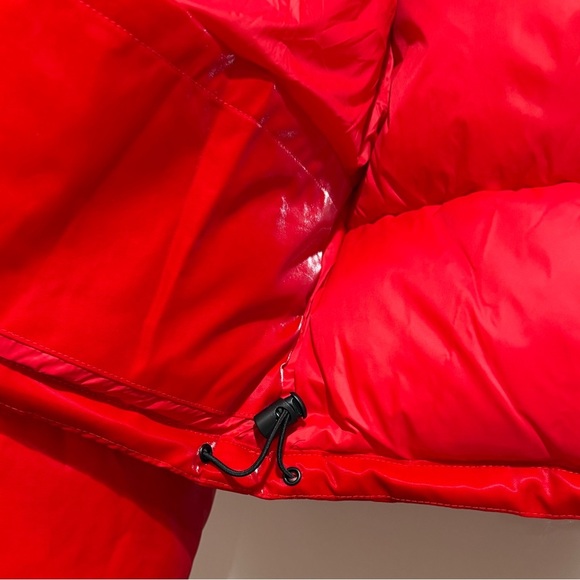 New Hudson Liquid Core Puffer Quilted Jacket Coat XL Red Water Repellent Casual - Picture 8 of 15